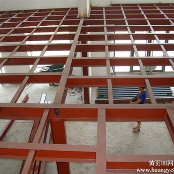 北京朝阳区别墅阁楼搭建室内夹层做二层钢结构阁楼设计安装