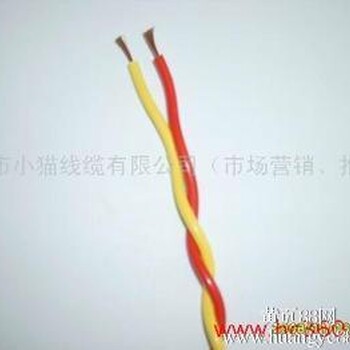 天津电力电缆厂NHRVS-2X1.5平方耐火绞型连接用软电线