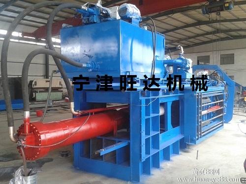 宁津旺达WDF-180型半自动纸板液压打包机