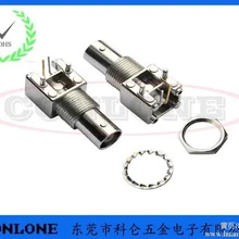 視頻采集卡BNC母座印制電路板安裝90度直角BNC接頭